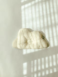 Load image into Gallery viewer, Quilted cloud pillow | White Daisy