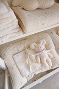 Load image into Gallery viewer, Newborn Gift| Set C- Baby Lounger with Doll & Gauze Blanket
