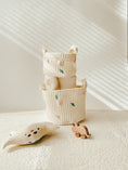 Load image into Gallery viewer, Quilted Basket | Little Dino