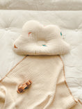 Load image into Gallery viewer, Quilted cloud pillow | Little Dino