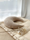Load image into Gallery viewer, Hypoallergenic Moon Pillow | Blossom Daisy
