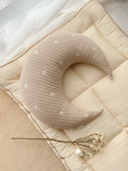 Load image into Gallery viewer, Hypoallergenic Moon Pillow | Blossom Daisy
