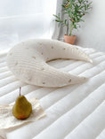 Load image into Gallery viewer, Hypoallergenic Moon Pillow | Olive