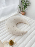 Load image into Gallery viewer, Hypoallergenic Moon Pillow | Olive