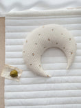 Load image into Gallery viewer, Hypoallergenic Moon Pillow | Olive