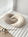 Load image into Gallery viewer, Hypoallergenic Moon Pillow | Blossom Daisy
