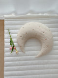 Load image into Gallery viewer, Hypoallergenic Moon Pillow | Tulip