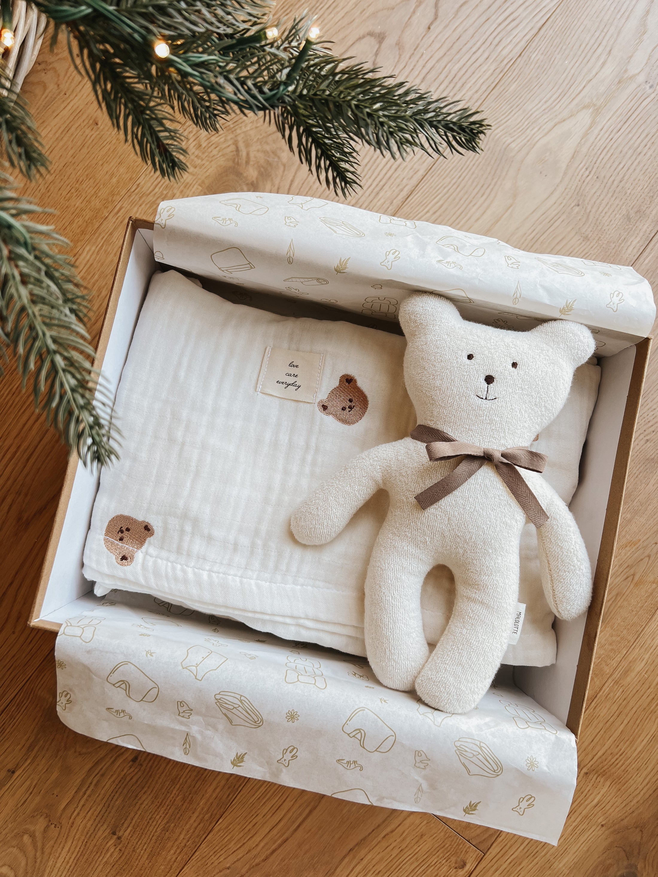 Gauze Blanket | Bear