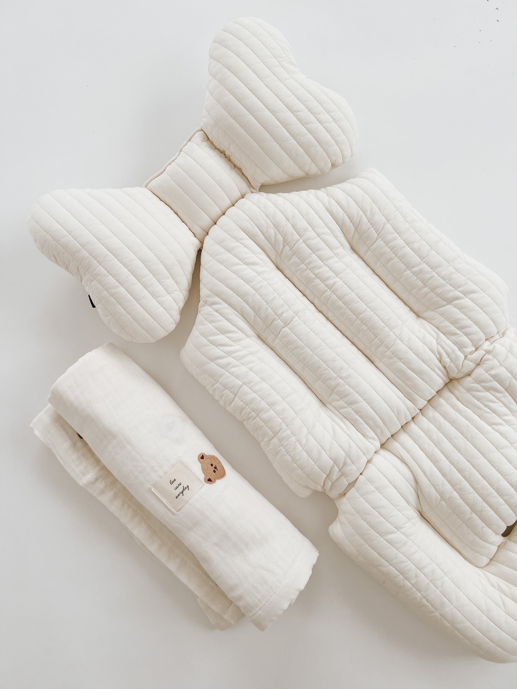 Christmas Gift | Set F- Pram Liner & Gauze Blanket