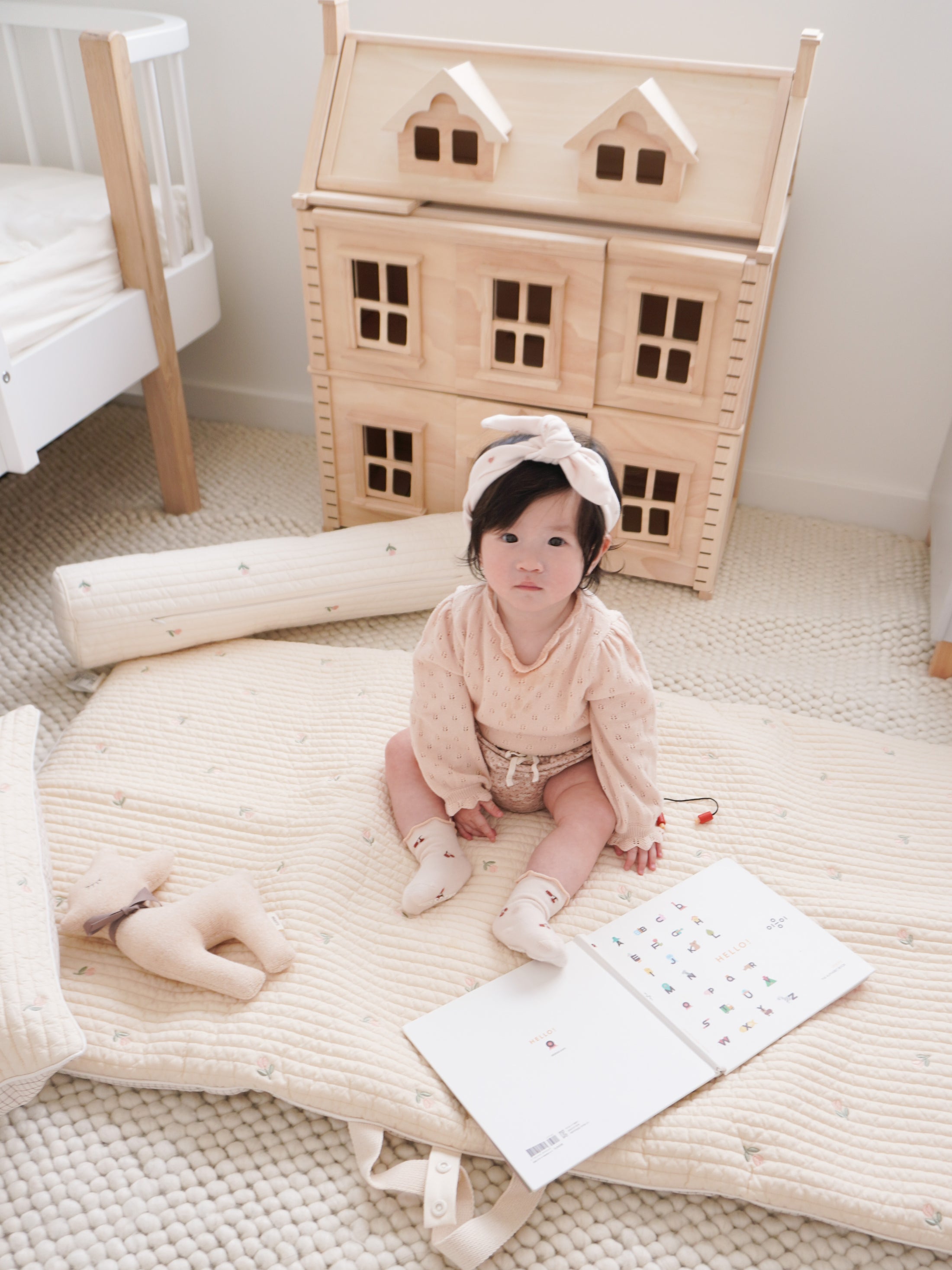 Quilted Nap Bed | Tulip