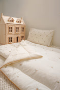 Load image into Gallery viewer, Embroidered Tencel Blanket | Olive
