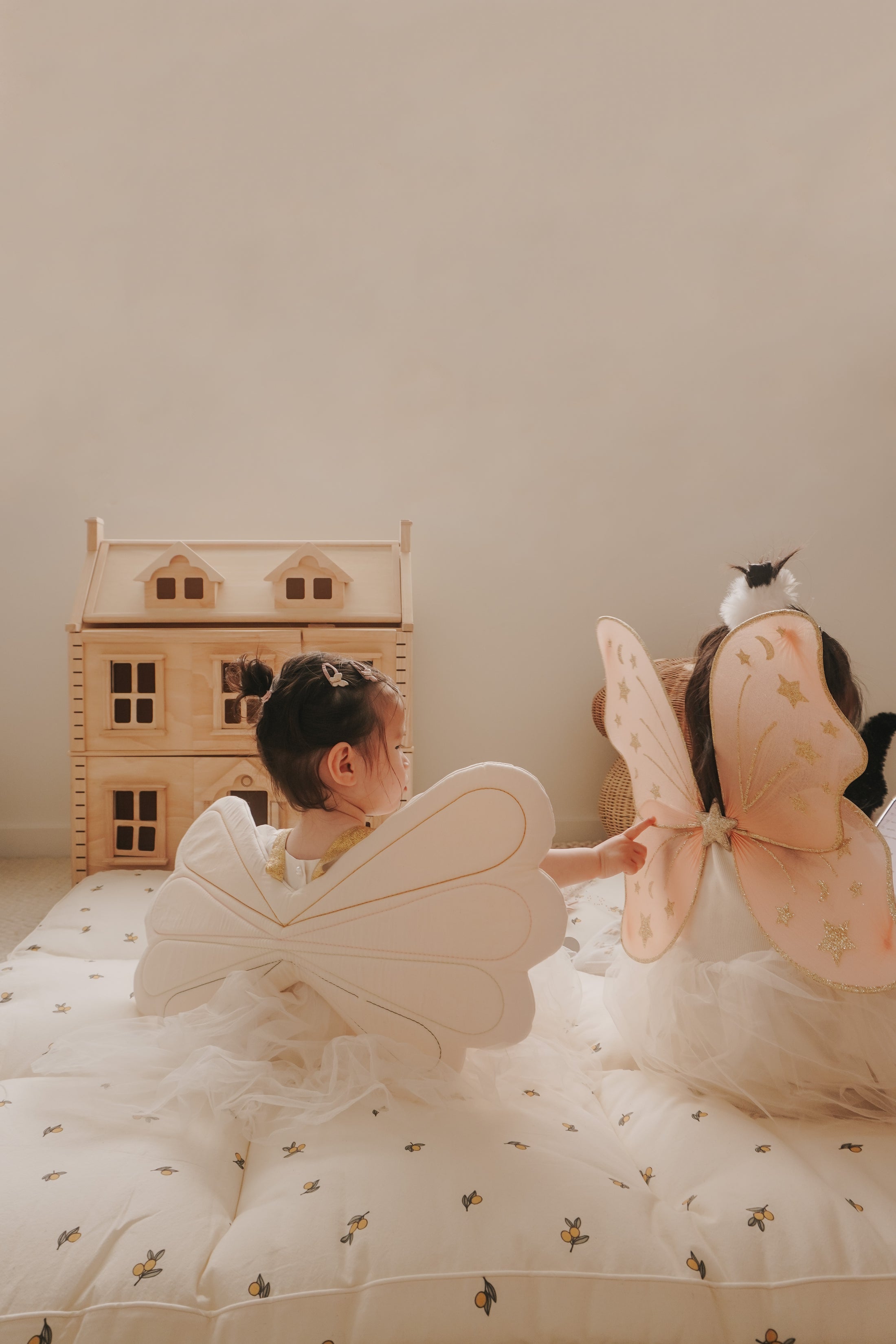 Fluffy cloud bed | Olive