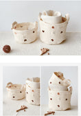 Load image into Gallery viewer, Quilted Basket | Bunny Bear
