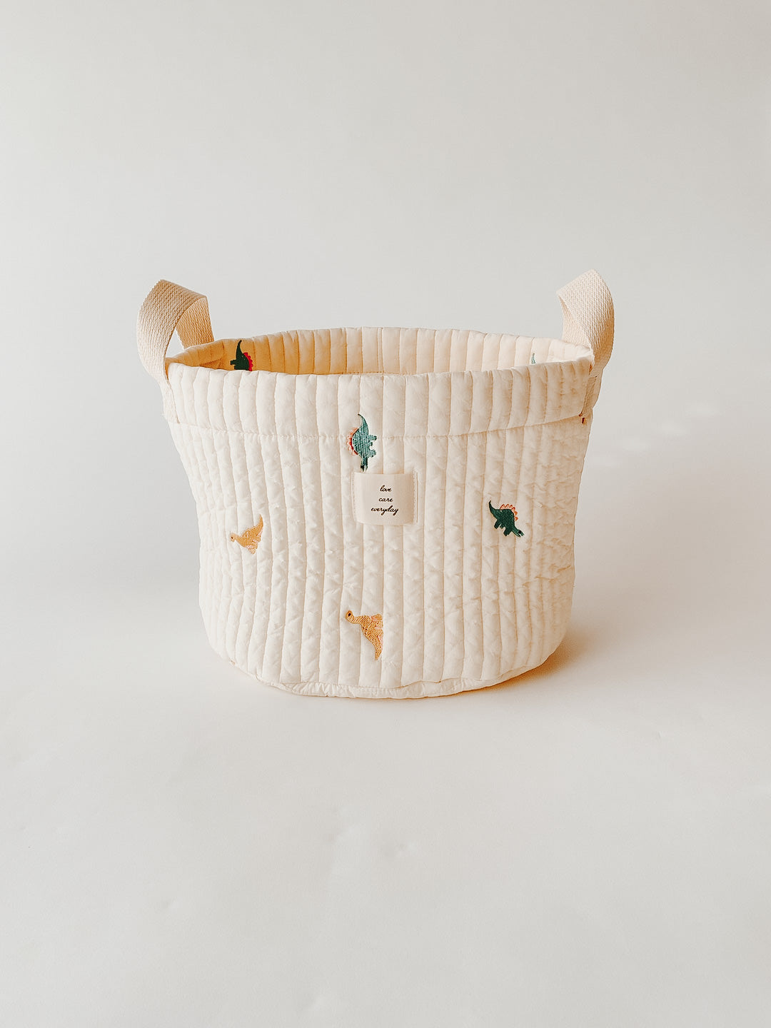 Quilted Basket | Little Dino
