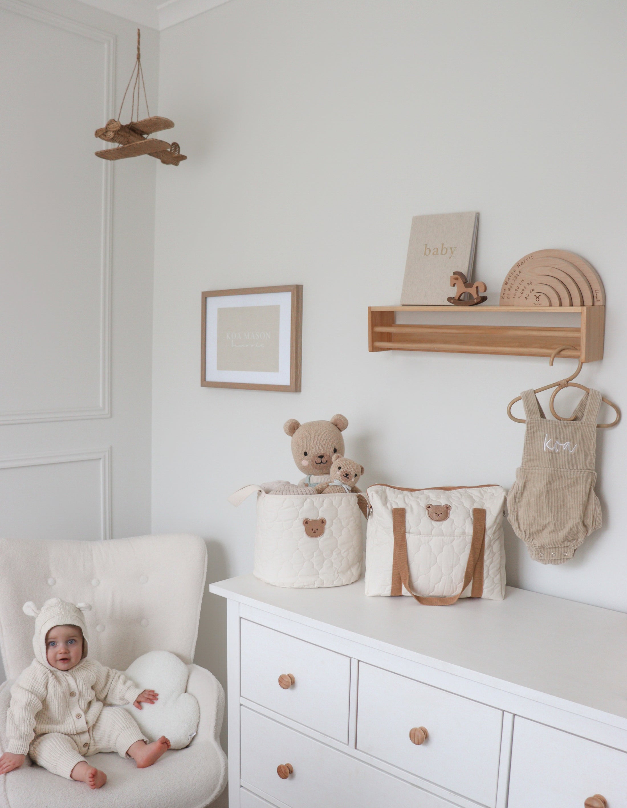 Newborn Gift | Set B- Nappy Changing Mat Set