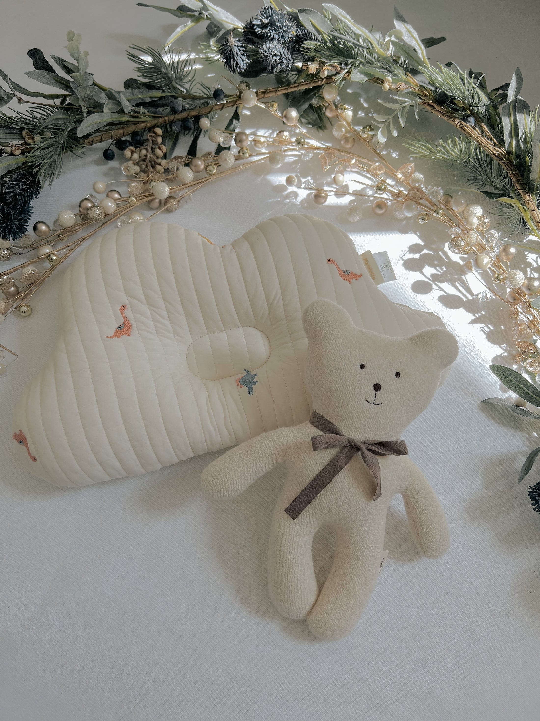 Christmas Gift | Set A- Cloud Pillow & Organic Doll
