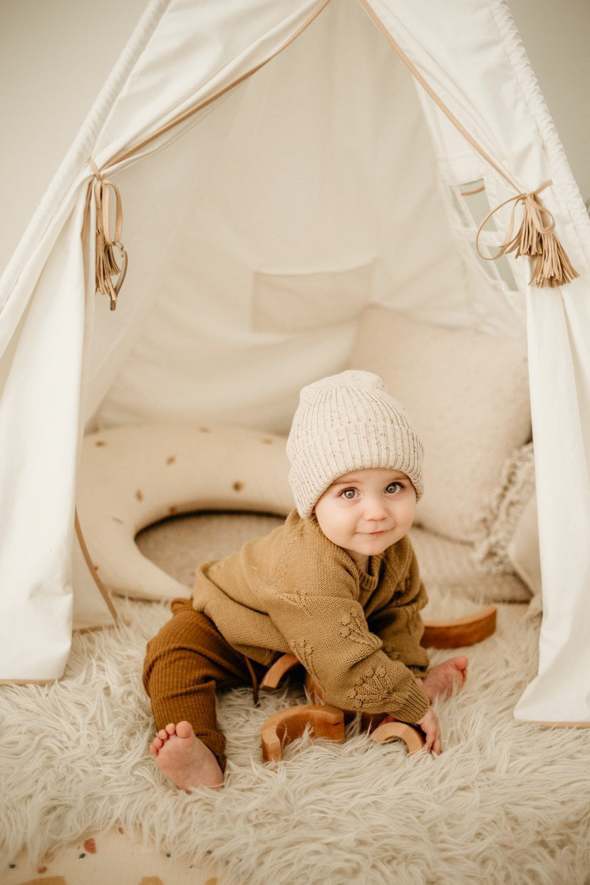 Hypoallergenic Moon Pillow | Maple Acorn