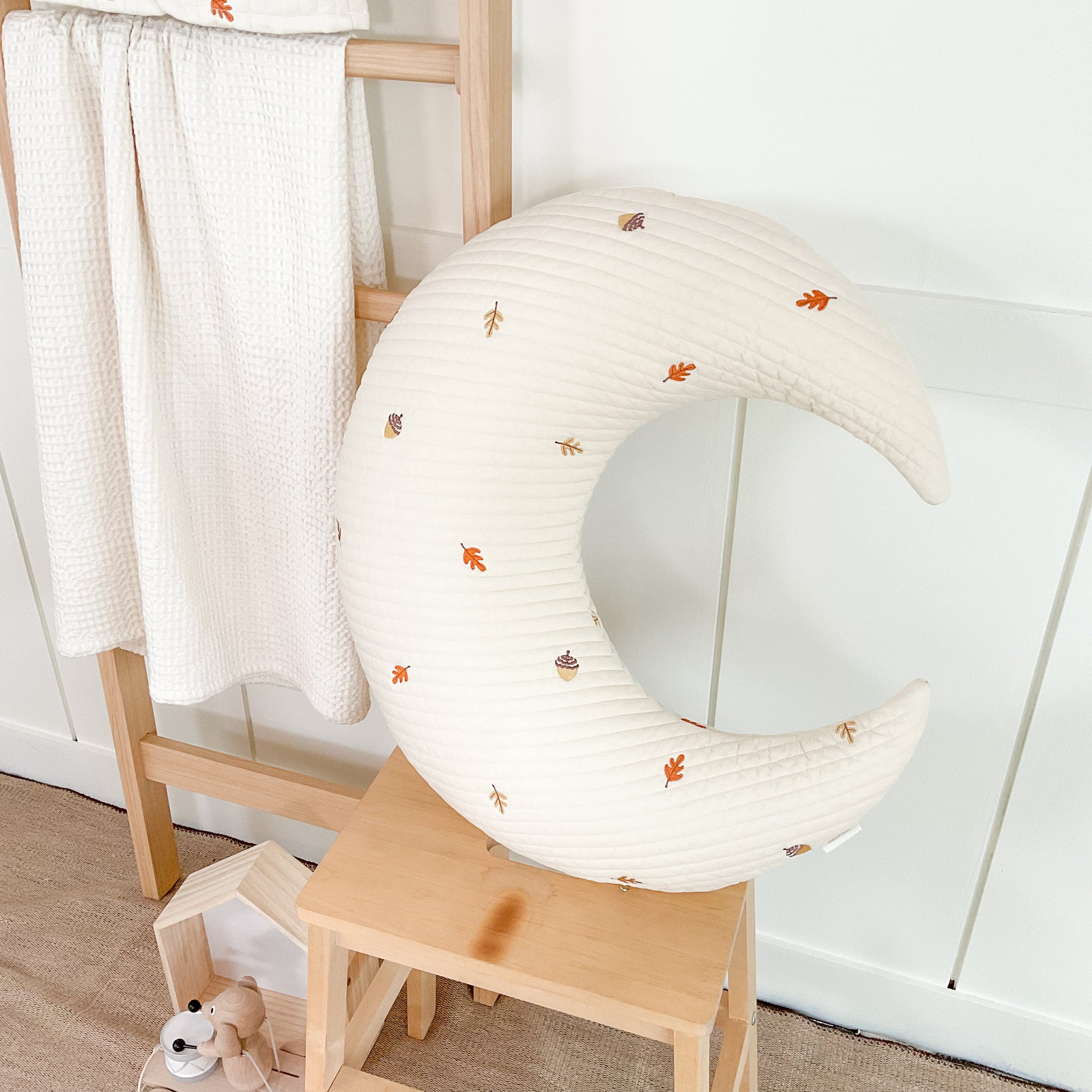 Hypoallergenic Moon Pillow | Maple Acorn