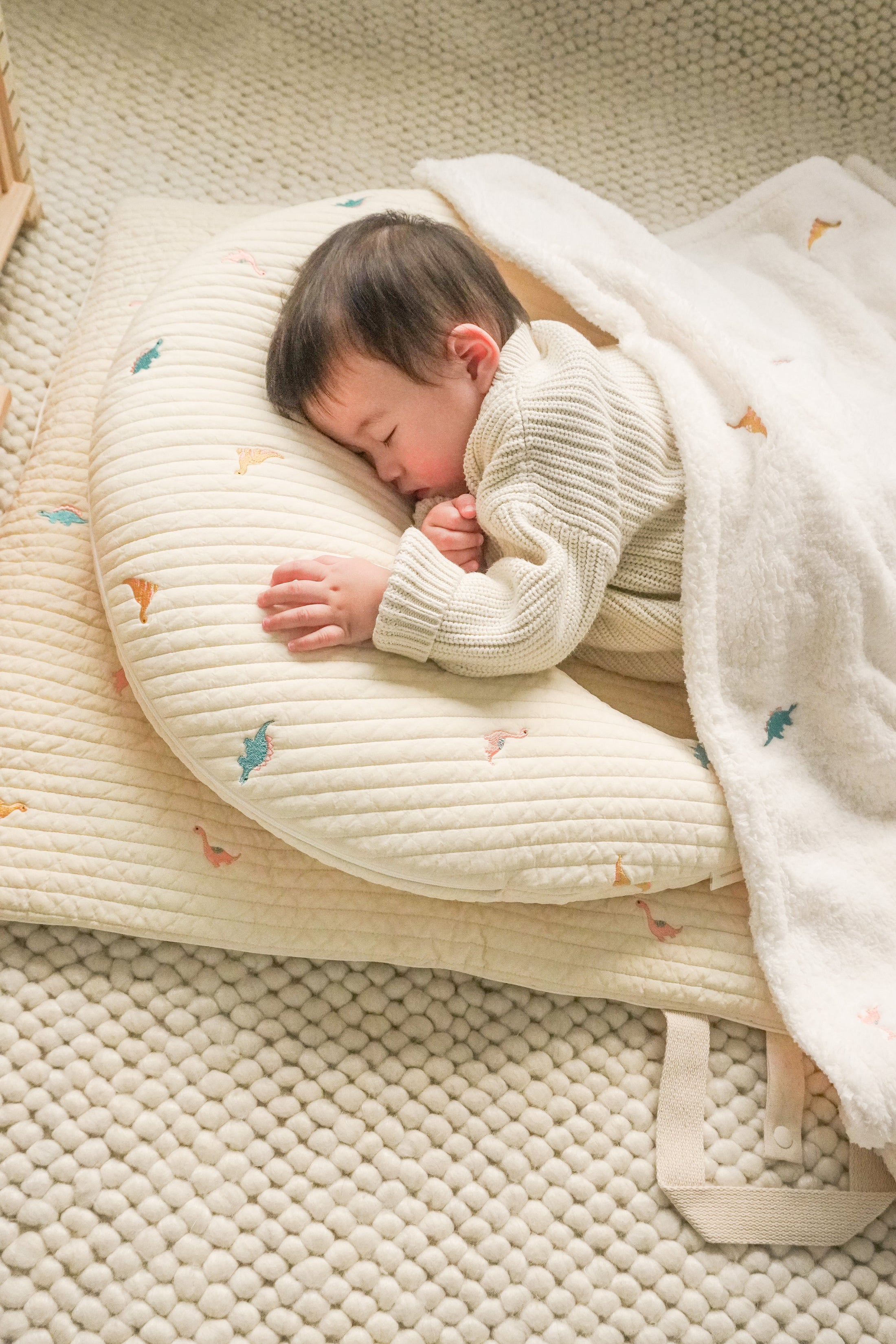 Velboa Blanket | Little Dinos