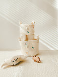 Load image into Gallery viewer, Quilted Basket | Little Dino
