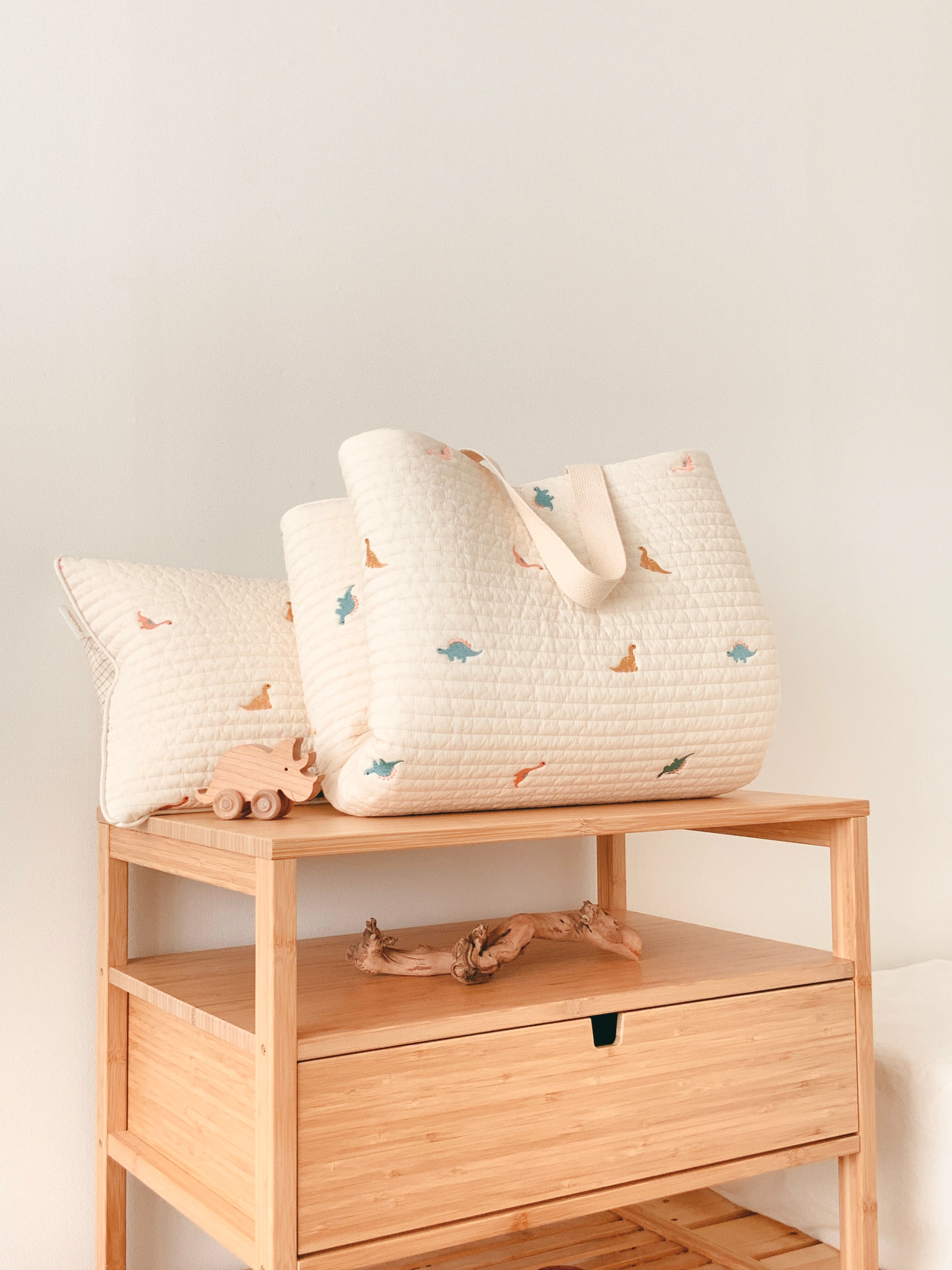 Quilted Nap Bed | Little Dino