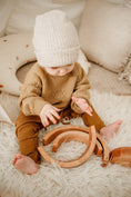 Load image into Gallery viewer, Hypoallergenic Moon Pillow | Maple Acorn
