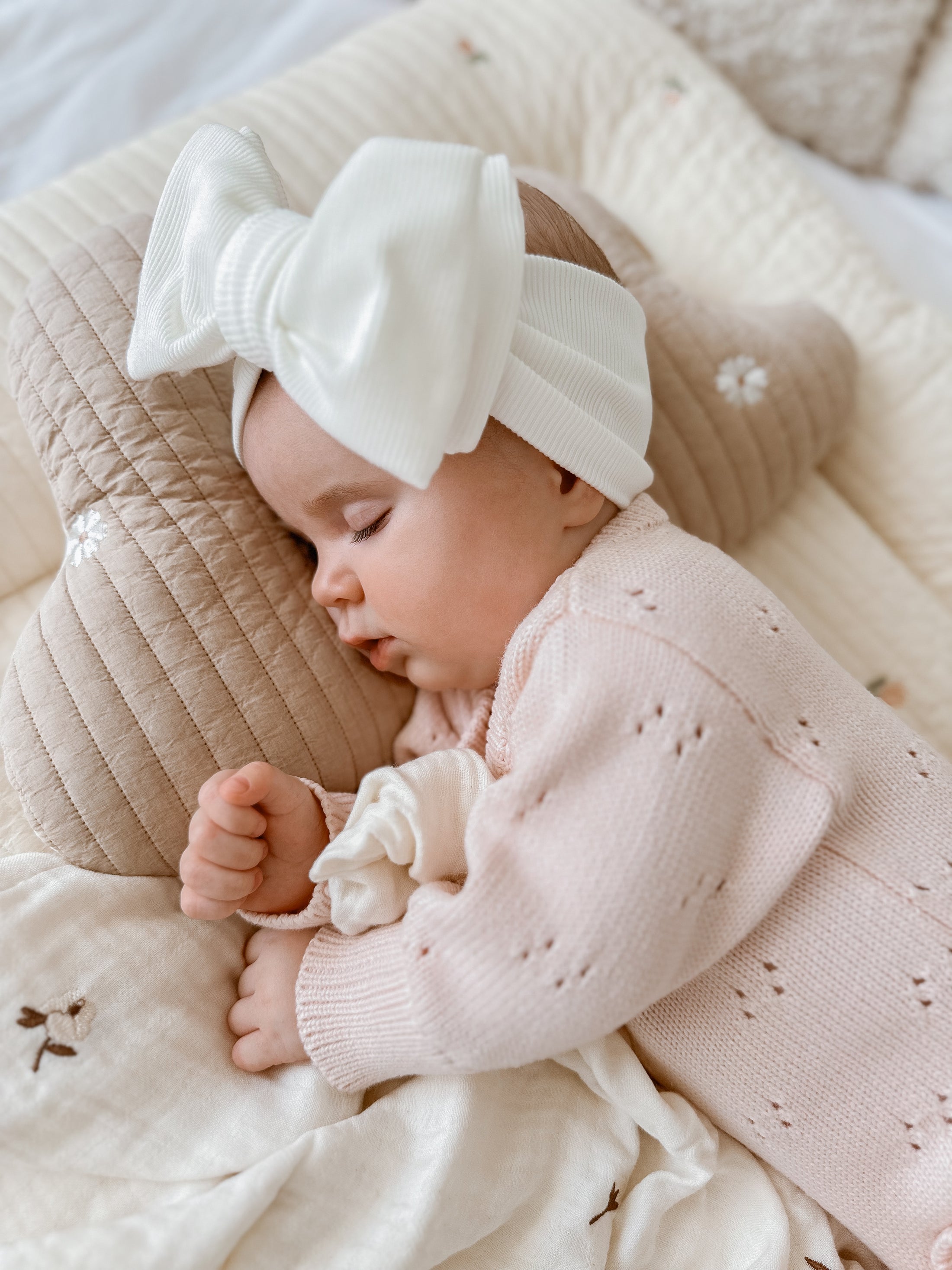 Quilted cloud pillow | Blossom Daisy