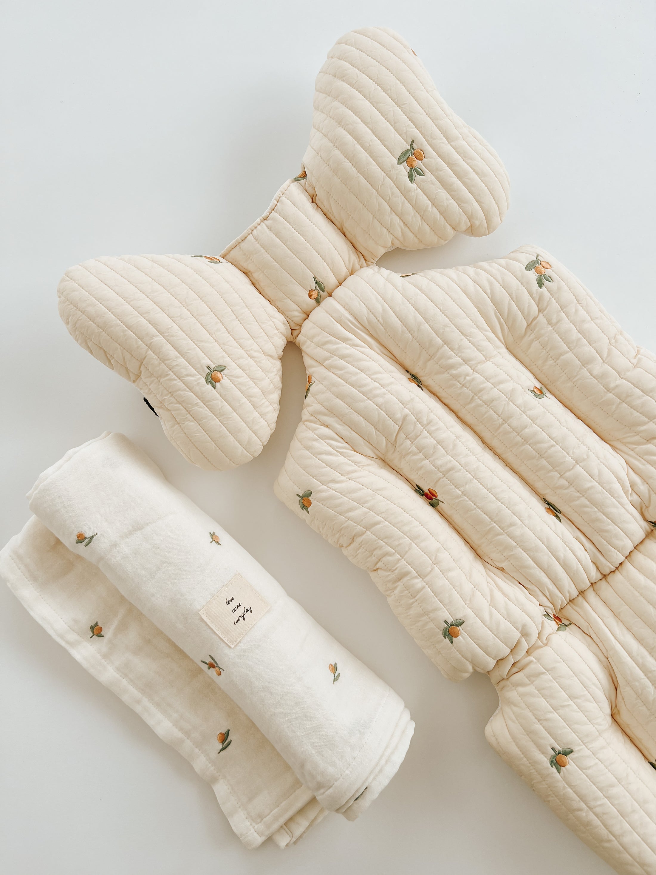 Christmas Gift | Set F- Pram Liner & Gauze Blanket