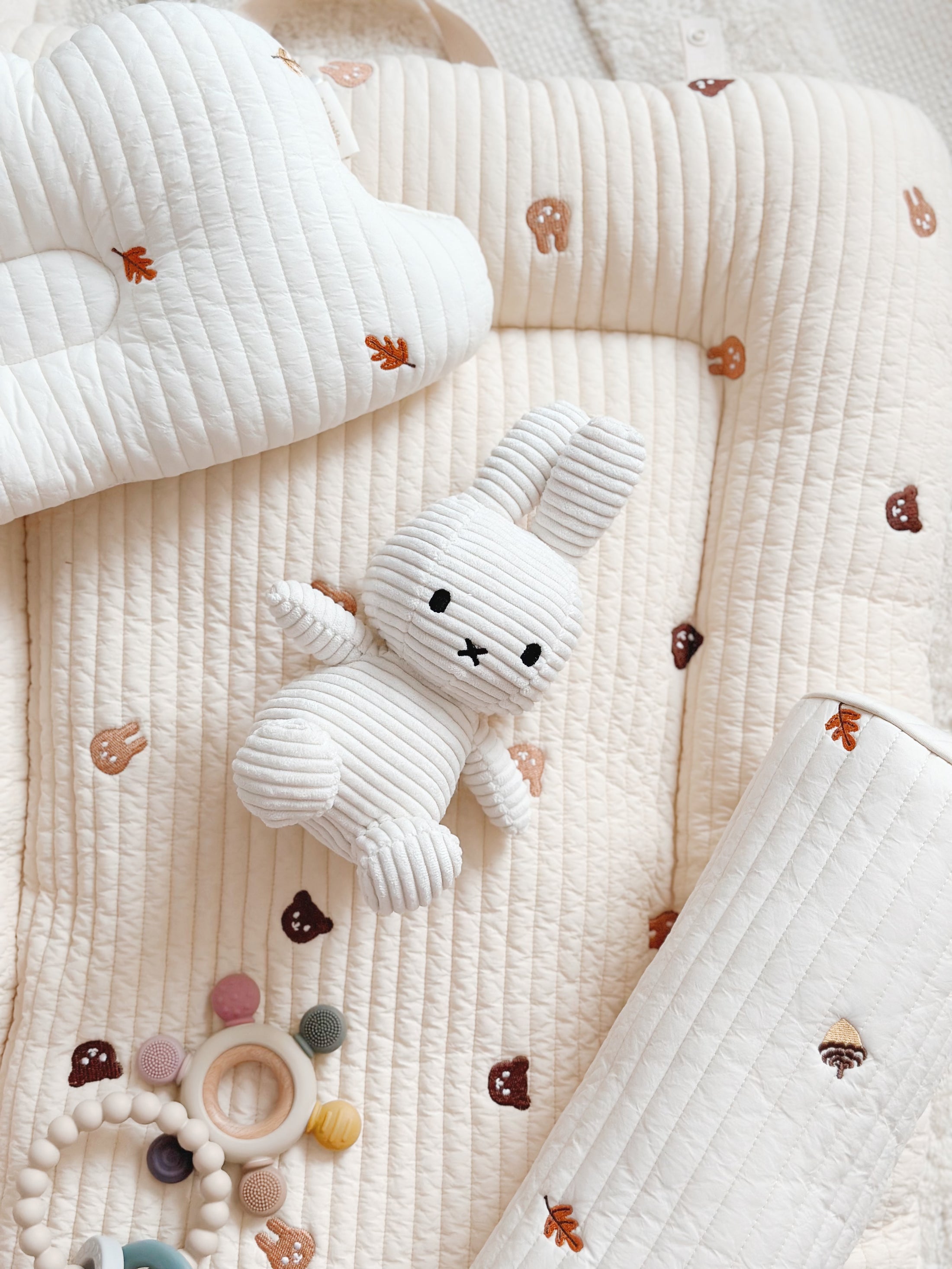 Hypoallergenic Baby Lounger | Bunny Bear