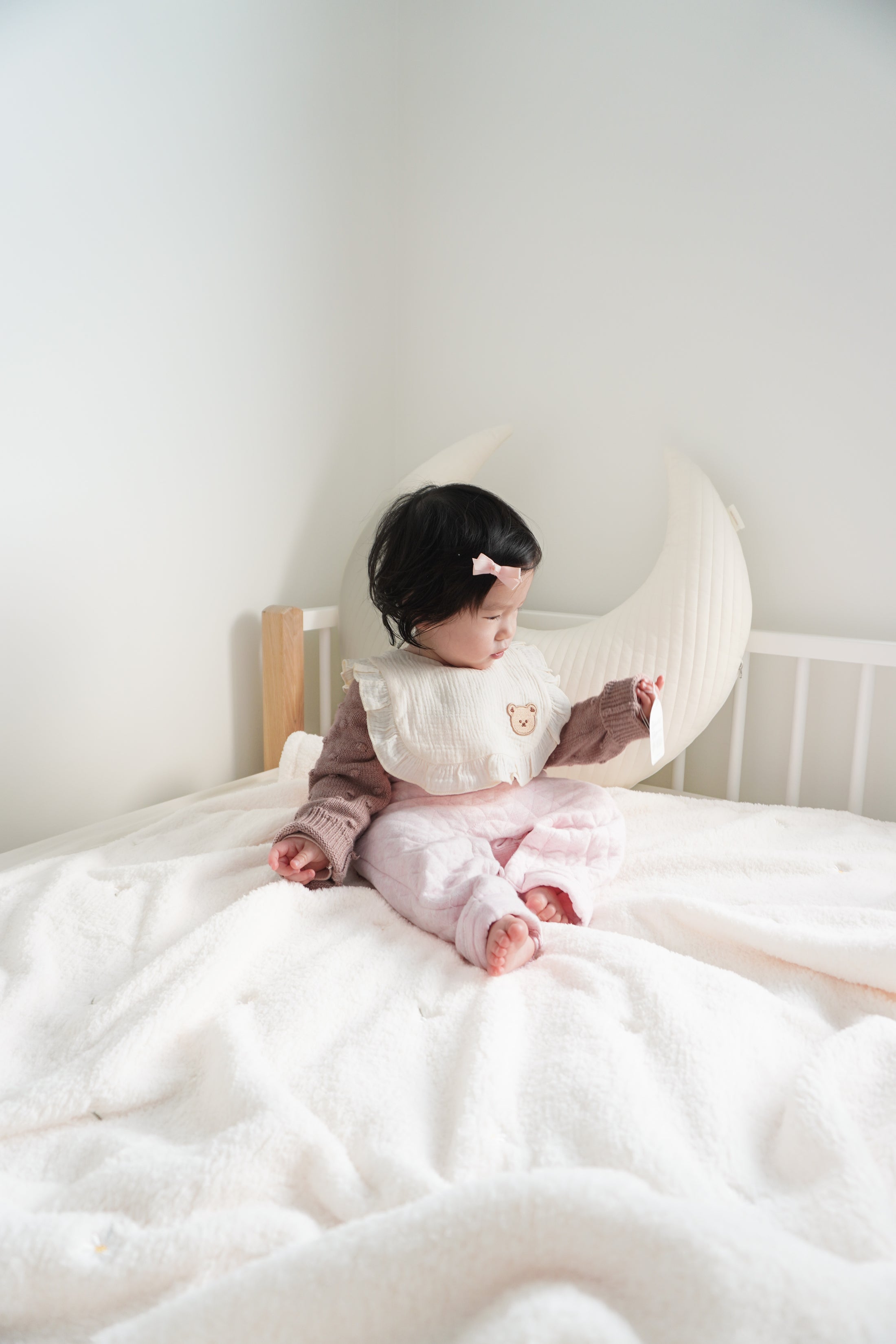 Velboa Blanket | White Daisy