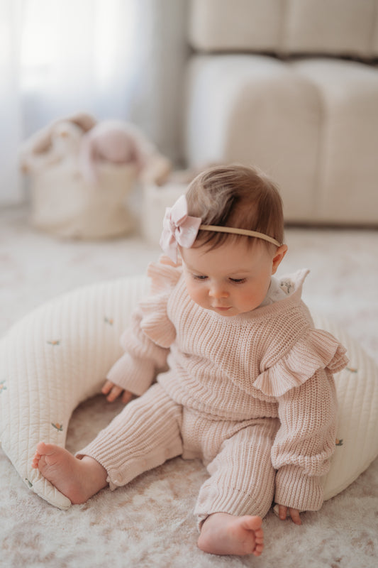 Hypoallergenic Moon Pillow | Olive