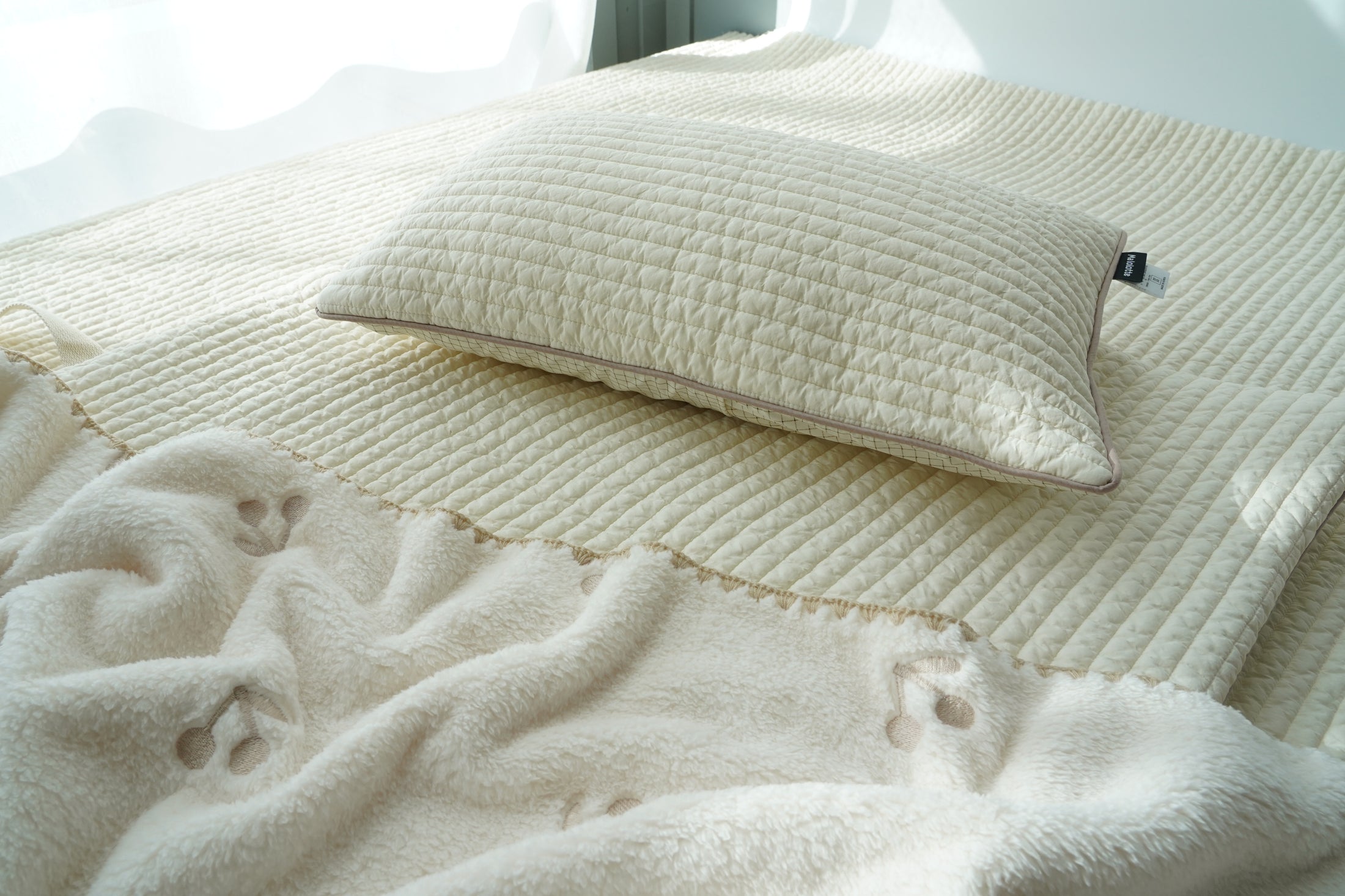 Quilted Nap Bed | Cream