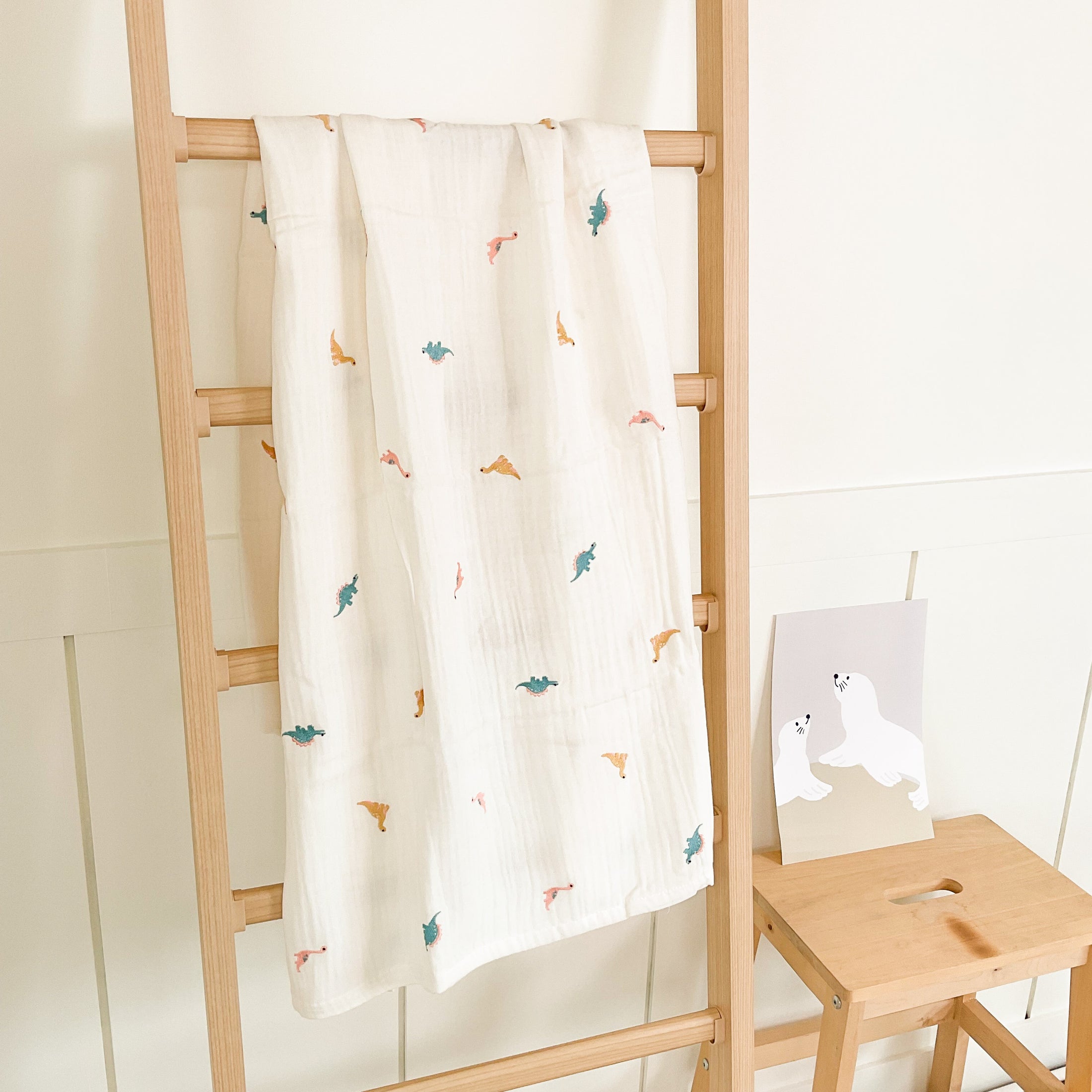Gauze Blanket | Little Dino