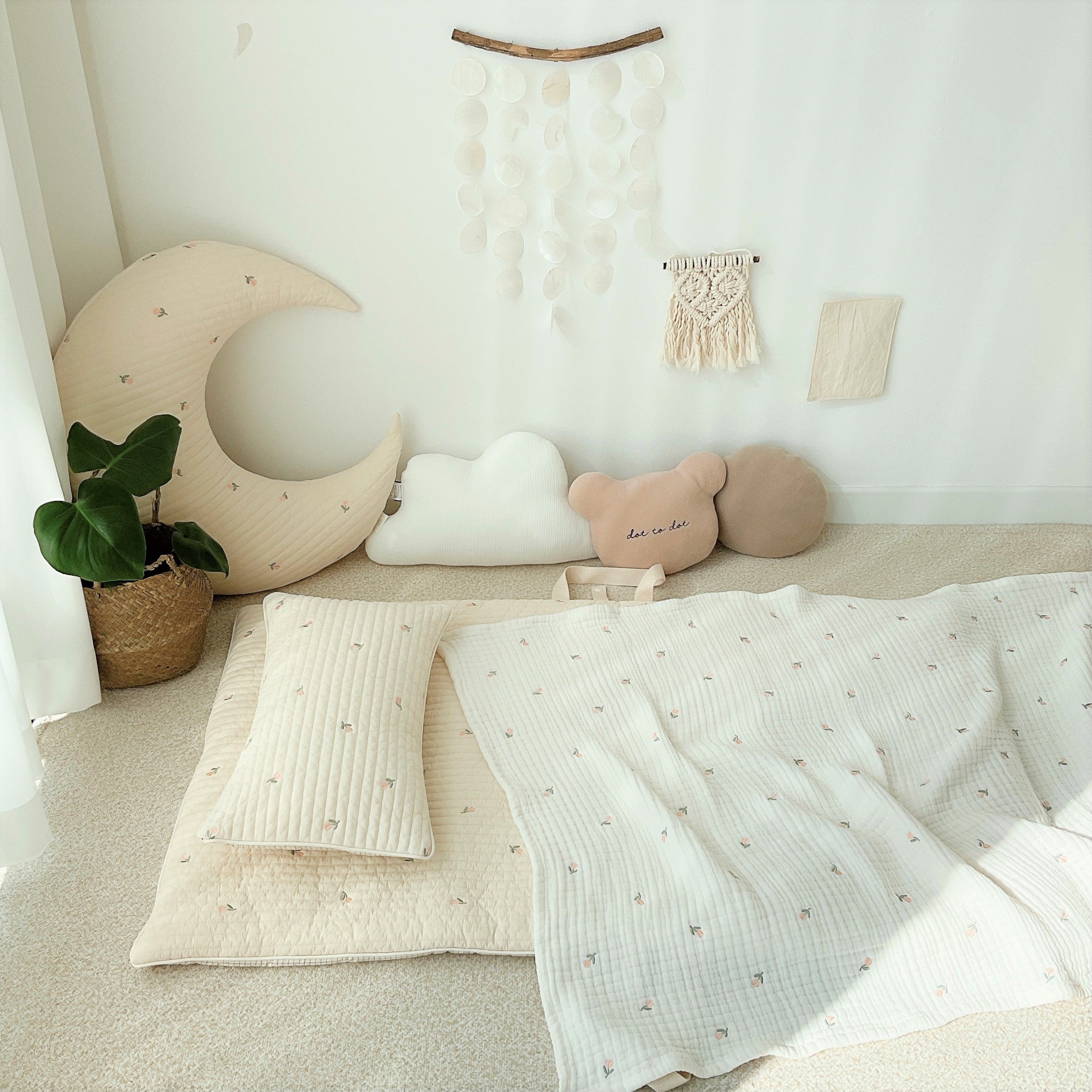 Quilted Nap Bed | Tulip