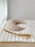Load image into Gallery viewer, Hypoallergenic Moon Pillow | Khaki
