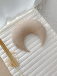 Load image into Gallery viewer, Hypoallergenic Moon Pillow | Khaki

