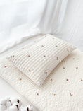 Load image into Gallery viewer, Quilted Nap Bed | Cotton Flower
