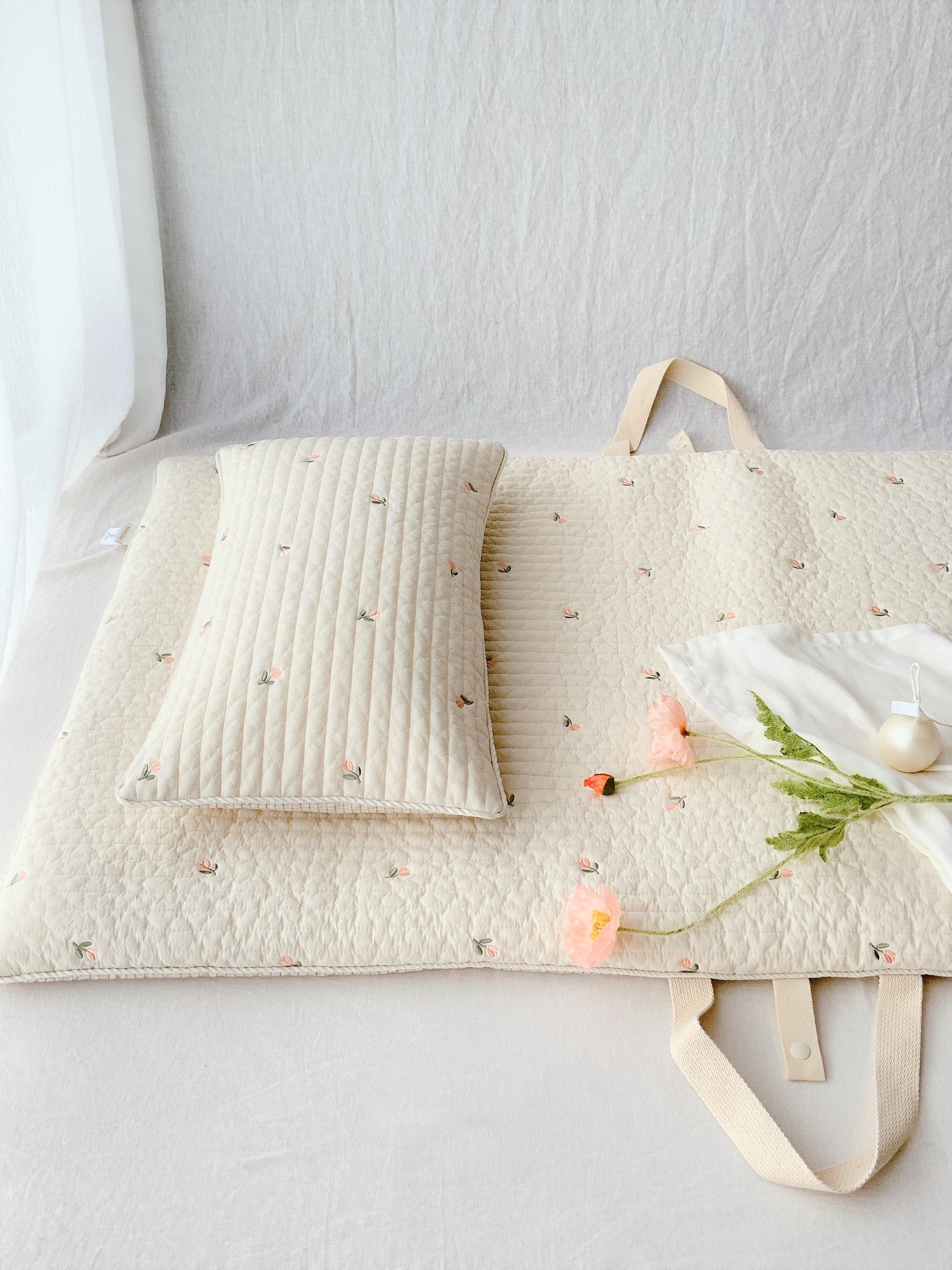 Quilted Nap Bed | Tulip