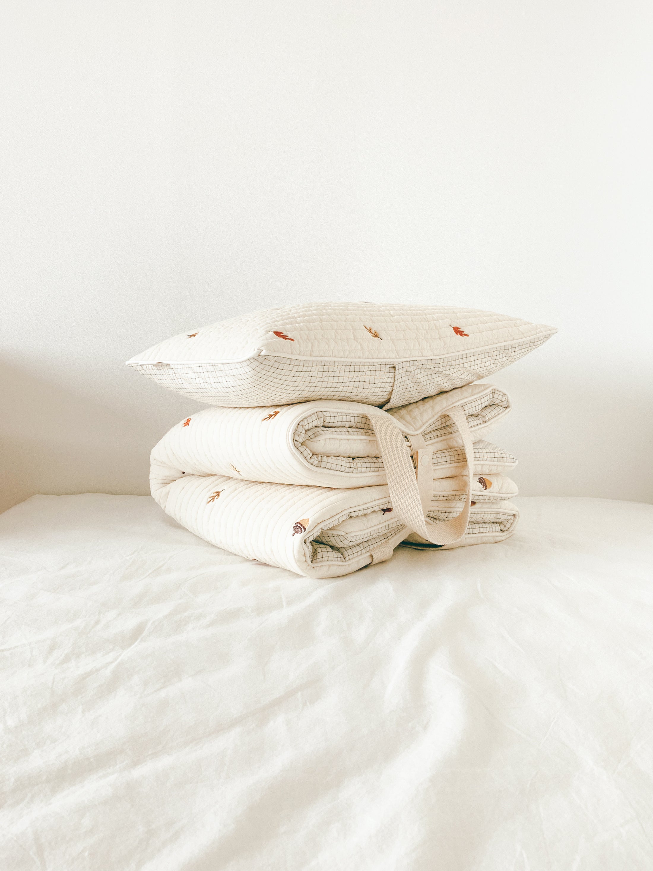 Quilted Nap Bed | Maple Acorn