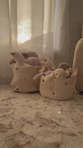 Load and play video in Gallery viewer, Quilted Basket | Cotton Flower
