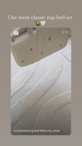Load and play video in Gallery viewer, Christmas Gift | Set G- Nap Bed with Cloud Pillow
