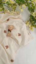 Load and play video in Gallery viewer, Christmas Gift | Set C- Gauze Blanket & Bear Rattle
