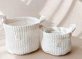 Load image into Gallery viewer, Quilted Basket | Cream

