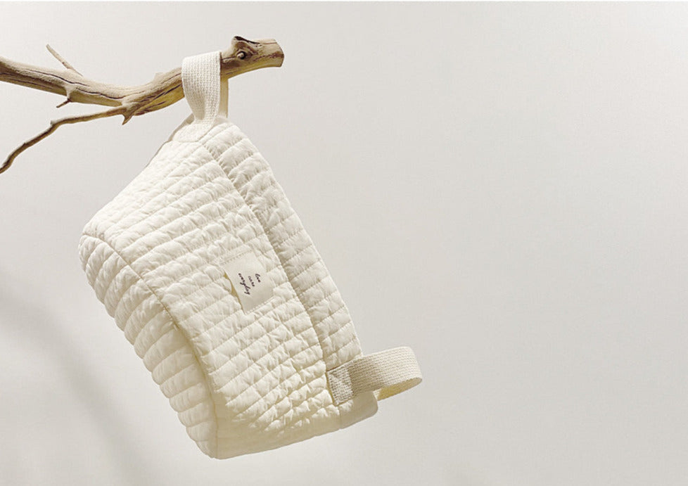 Quilted Basket | Cream