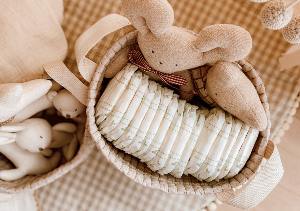 Quilted Basket | Khaki